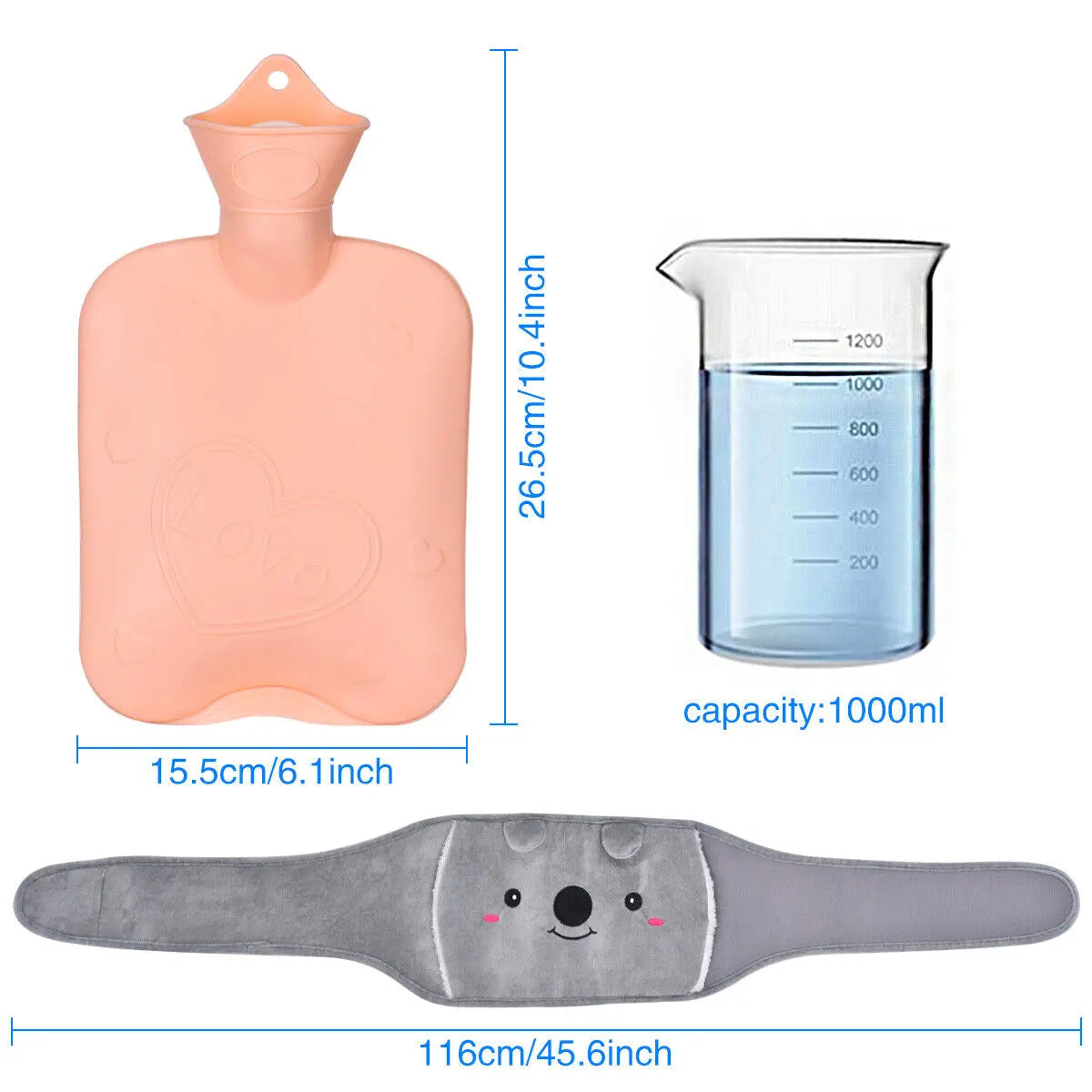 Cozy Relief Koala Hot Water Bottle