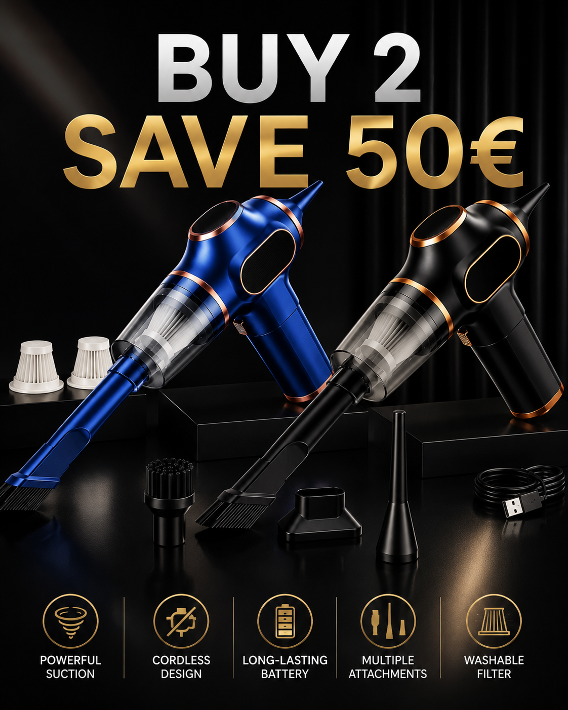 Levioras™  Wireless Vacuum Cleaner